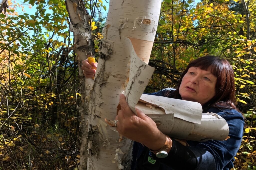 Halfmoon Woman: Keeping Manitoba’s Birch Bark Biting Tradition Alive